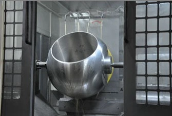Esferas de aço forjadas personalizadas Kits sobressalentes Esferas revestidas de carboneto de tungstênio Inconel 625 Sobreposição Esfera de revestimento Pintura de níquel Esfera de válvula fabricada Usinagem
